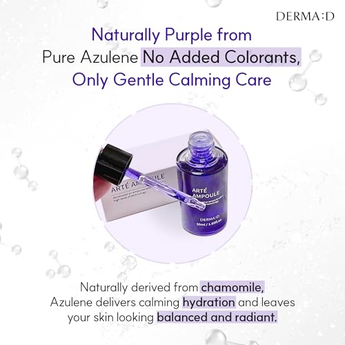 Azulene Ampoule with Vitamin C ? Soothing & Hydrating Korean Face Serum ? Supports a Brighter, Firmer-Looking Complexion ? Anti-Aging Skincare 1.69 fl oz