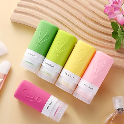 INSFIT TSA Approved 2oz Travel Bottles for Toiletries