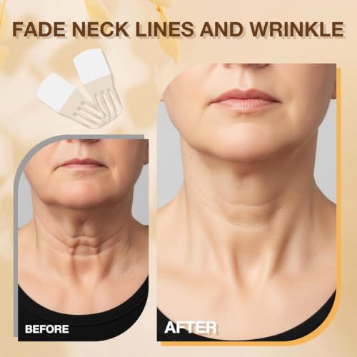 Generic Transparency Face & Neck Lifting Tape Reusable Anti-Aging Neck Strips - Instant Wrinkle Smoothing