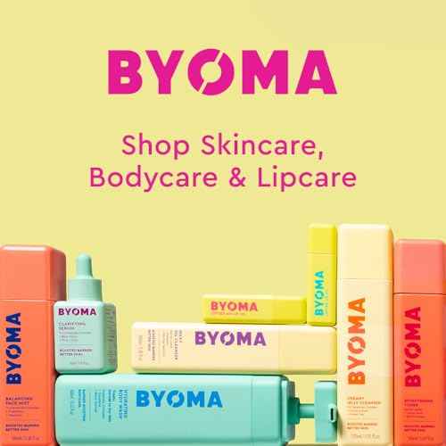 BYOMA Universal Skincare Heroes (5-Piece Kit) - Skincare Gift Set with Jelly Cleanser, Milky Toner, Hydrating Serum, Gel Cream & SPF 50 - Skin Barrier Repair Gift Set with Makeup Bag