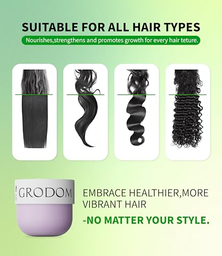 Keratin Repair Hair Mask 300ml – Deep Conditioning for Curly Hair