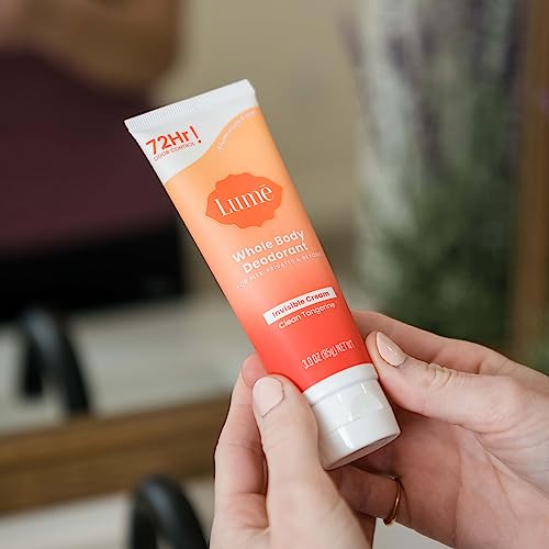 Lume Whole Body Deodorant Cream - 72 Hour Odor Control
