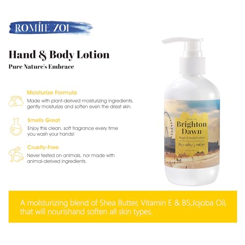 ROMIIE ZOI Brighton Beach Brighton Dawn Hand & Body Lotion - Marine Mirage Scent, 236ml (8 fl oz)