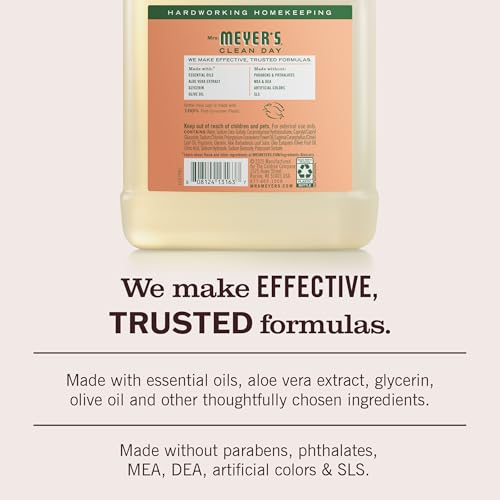 Mrs. Meyer's Clean Day Hand Soap Refill, Geranium, 33 Fl Oz