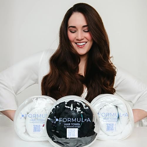 FORMUL-A Microfiber Hair Towel Wrap – Fast Drying, Anti-Frizz