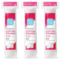 Medline Simply Soft Cotton Rounds 300 Count - Lint-Free