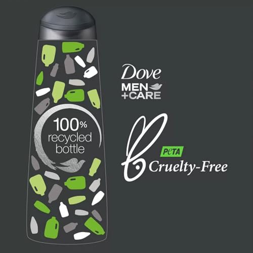 Dove Men+Care Travel Essentials Bundle ??Extra Fresh Body & Face Wash & Fresh + Clean 2-in-1 Shampoo, 3 Oz Ea