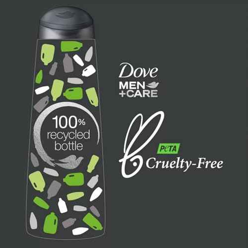 Dove Men+Care Travel Essentials Bundle ??Extra Fresh Body & Face Wash & Fresh + Clean 2-in-1 Shampoo, 3 Oz Ea