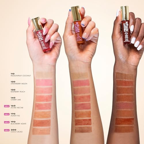 Milani Fruit Fetish Tinted Lip Oil - Raspberry Peach, 0.14 oz
