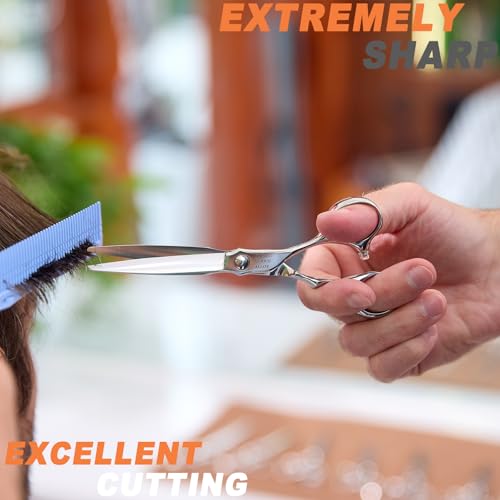 Professional 6.3 Inch Barber Hair Cutting Scissors - Fengliren