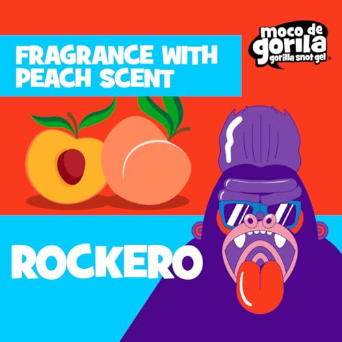 Moco de Gorila Rockero, Hair Styling Gel, Gives your Hairstyle a Long-Lasting Effect, Reactivate with Water, High Fixation, 3-Pack of 9.52 Oz Each, 3 Jars