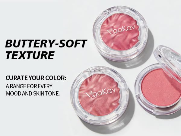 Cream Blush for Cheeks - Waterproof Pink Powder Makeup