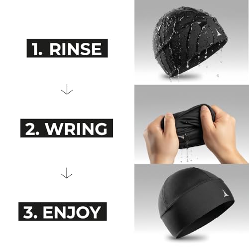 Moisture-Wicking Skull Cap Helmet Liner - Breathable, Cool & Comfortable Under Helmets