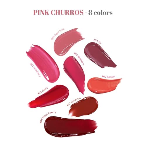 CORINGCO Pink Churros Plumping Glossy Lipstick