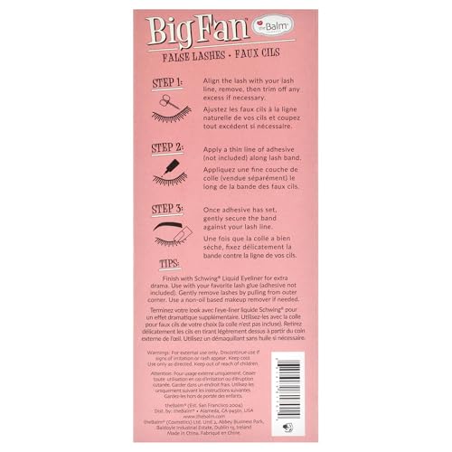 theBalm Big Fan False Eyelashes - Single Pair