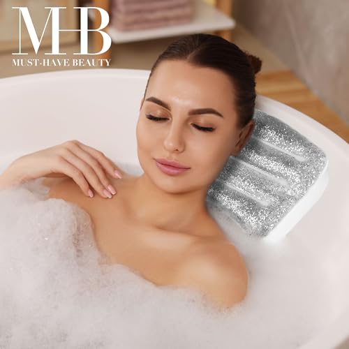 Glitter Gel Cooling Spa Pillow with Suction Cups