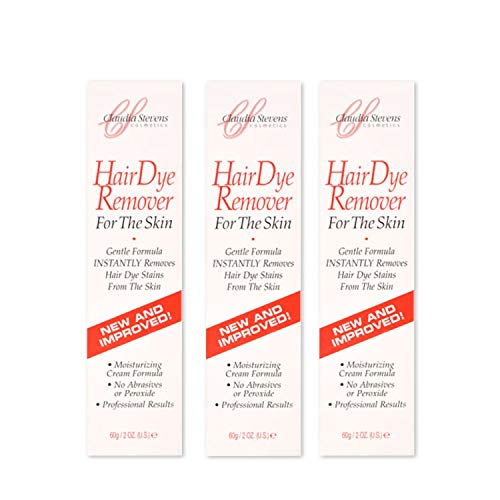 Claudia Stevens Hair Dye Remover for Skin 2oz (3-Pack)