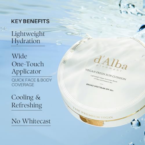 d'alba Piedmont Vegan Fresh Sun Cushion SPF 50+