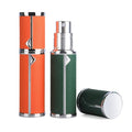 2-Pack Travel Cologne Atomizer Bottles - Refillable 5ml Perfume Spray Case