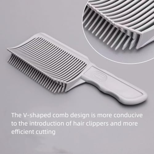 V-Shaped Hair Comb Blending Tool for Fades Flat Tops Clipper Cuts