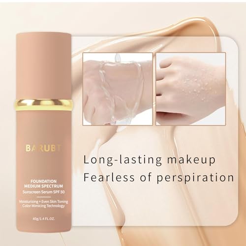 Color Changing Foundation - Waterproof, Long-Lasting, Medium Spectrum