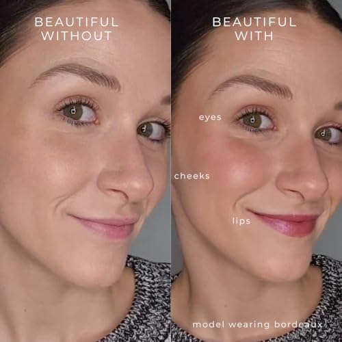 Honeybee Gardens Color Within Reach MultiStick, Eden, Soft Rose, Pink & Brown Undertones, Multipurpose Makeup, Natural Glow, Easy Application, Vegan, Cruelty-Free, Net Wt. 0.2 oz