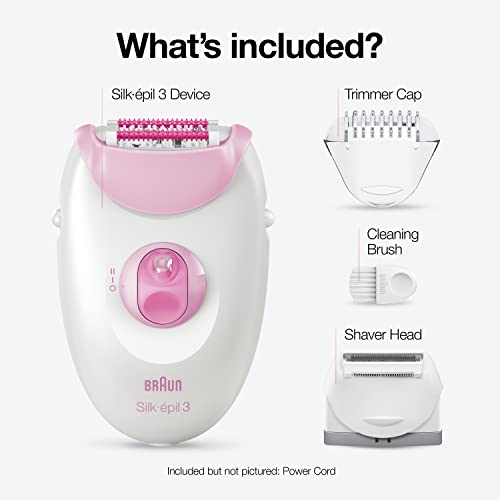 Epilator for Women with 20 Tweezers, Smartlight & Massage Rollers