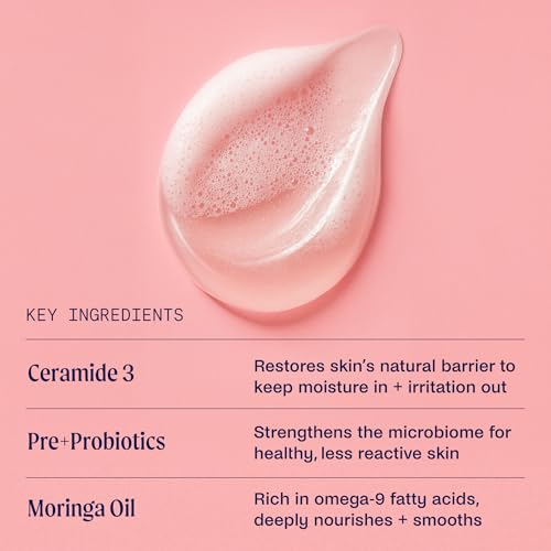 Kinship Gentle Moisturizing Body Wash for Sensitive Skin | Eczema Relief & Hydration for Dry Skin | Vanilla Body Soap, 13 oz