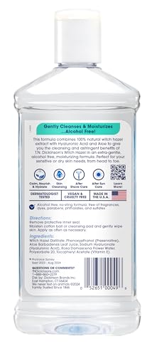 T.N. Dickinson's Alcohol-Free Witch Hazel Astringent, 16 oz
