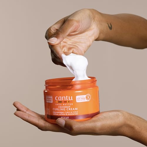 Cantu Coconut Curling Cream with Shea Butter 12 oz