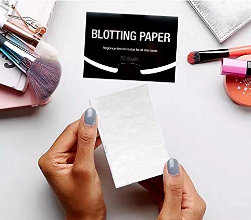 Oil Blotting Paper Sheets - Fragrance-Free Natural Abaca