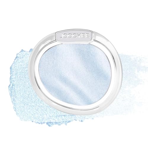 JOOCYEE AURA Glacier Glow Highlighter - Luminous Icy Blue Powder