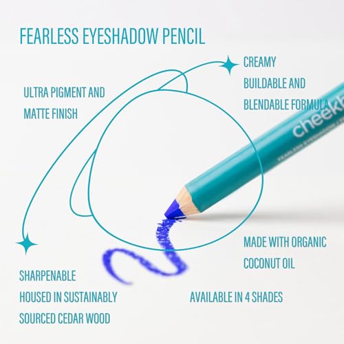 Cheekbone Fearless Plum Eyeshadow Stick with Organic Coconut Oil