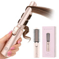 Cordless Hair Curling Iron, 7000mAh Rechargeable with Ionic Ceramic
