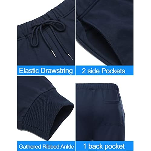 COOFANDY Men's Tracksuit 2 Piece Hoodie Sweatsuit Sets Casual Jogging Athletic Suits
