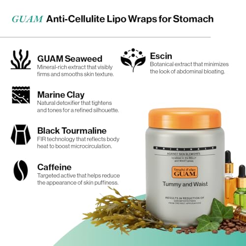 Guam Tummy Wrap - Seaweed Belly Firming Mud Mask (2.2 lb)