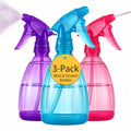 DilaBee 12oz Spray Bottles (3-Pack) - Multicolor