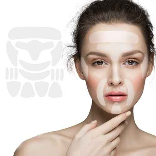 Facial Wrinkle Patches - 16 Pcs Anti Wrinkle Patches for Forehead, Neck, Smile Lines & Chin, Reusable Silicone Patches for Wrinkles, Overnight Facial Patches to Reduce Fine Lines for Women & Men??