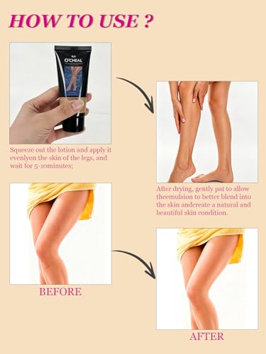 O'CHEAL Waterproof Leg Makeup Cream - Concealer for Varicose Veins