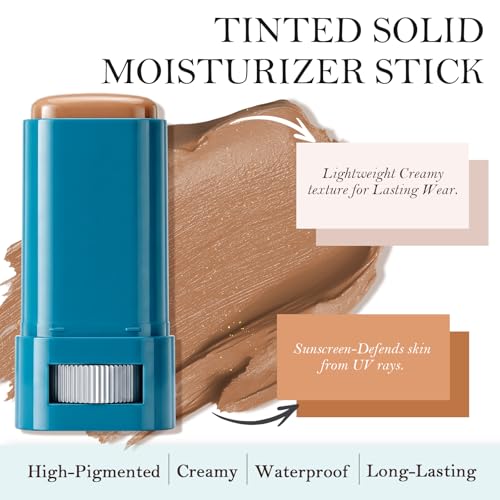 SPF 50 Sunscreen Blush Stick - Hydrating Color Balm for Cheeks & Lips
