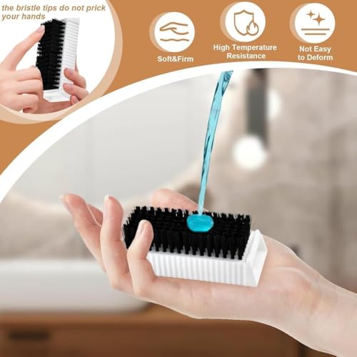 2PCS Surgical Scrub Brushes for Effective Hand and Nail Cleaning