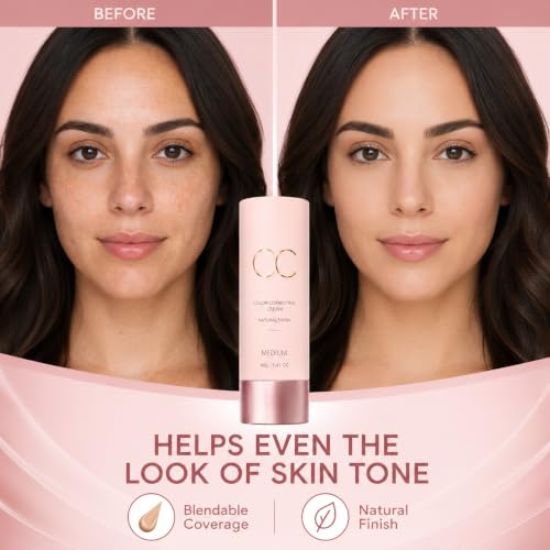 AlphaWin Color Correcting Cream - Lightweight Tinted Face Makeup