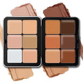 HOSAILY 12 Colors Concealer Palette - Full Coverage Cream Makeup