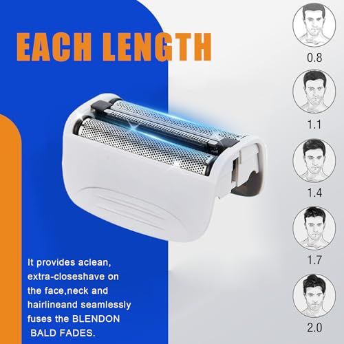 3PCS Shaver Replacement Foil Compatible with Remington PF7400, PF7500, and PF7600 Foil Shavers,(White)