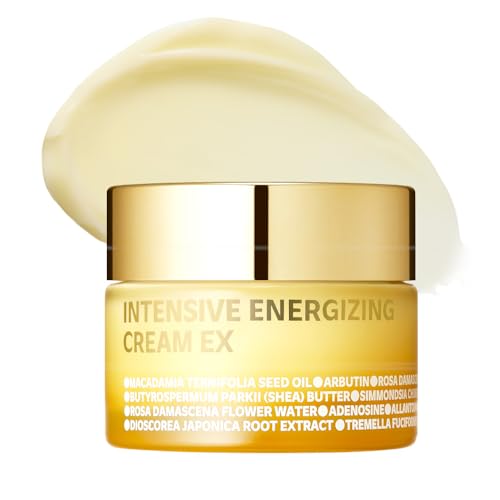 ISOI Intensive Energizing Cream EX, Deep Moisturizing Formula for Skin Elasticity, Face & Neck Cream for Tightening & Firming & Lifting, Korean Skin Care, (2.03 fl. oz, 60ml)
