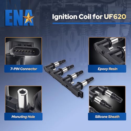 ENA Ignition Coil Pack for Chevy Sonic, Cruze, Aveo L4 1.6L/1.8L
