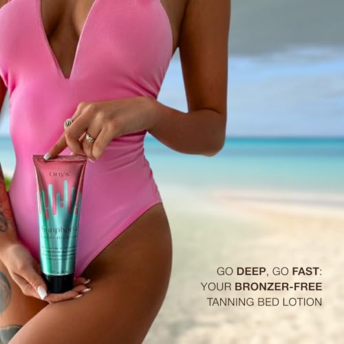 Onyx Sunphoria Bronzer-Free Tanning Bed Lotion, 8.5 fl oz