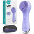 COSLUS FBS03 Face Scrubber Facial Cleansing Brush: 2 in 1 Spin and Vibration Patented, Silicone Electric Exfoliator Scrubber with Automatic Foaming, Waterproof Face Cleanser Brush for Men and Women