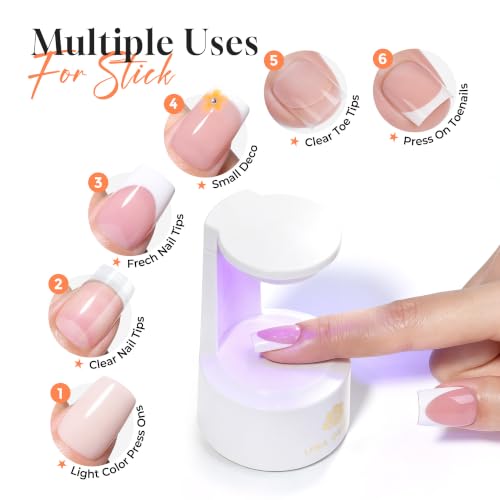 UNA GELLA Solid Gel Nail Glue 40ml - Soak Off