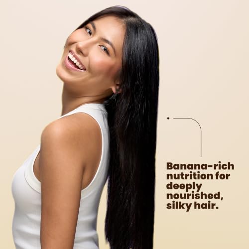 ANYELUZ Banana Shampoo & Conditioner Set for Dry Hair - 2 Pack